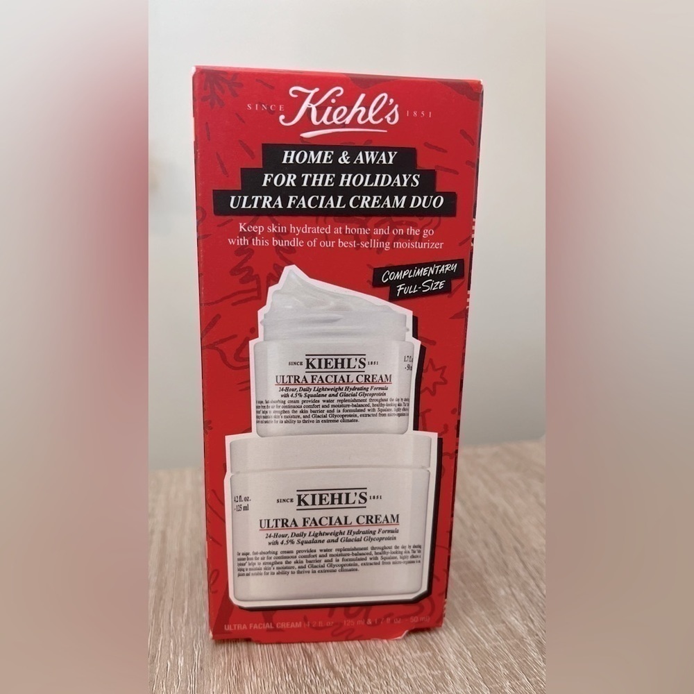Kiehl’s Home & Away For The Holidays Ultra Facial Cream Duo - New in Box